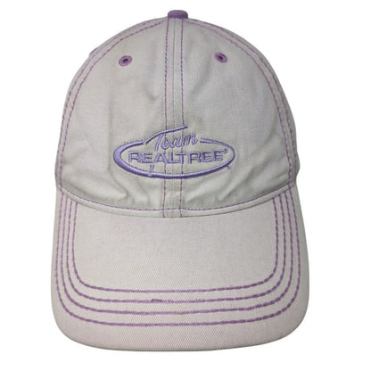 Team Realtree Strapback Hat Purple One Size Adjustable Embroidered 6 Panel