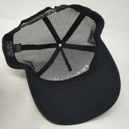 Pit Bull Pipehunter Black Trucker Hat One Size Snapback Mesh Back Embroidered