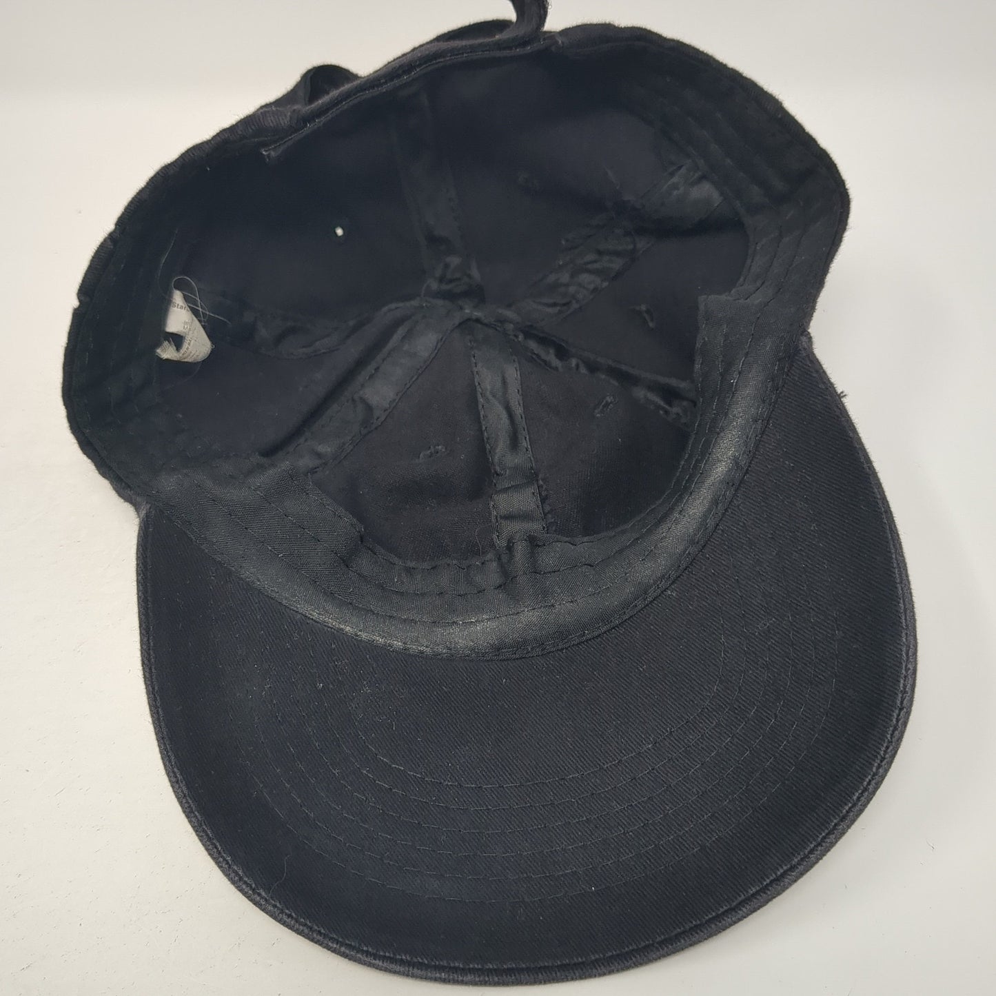 Starbucks Spell Out Strapback Hat Black One Size Adjustable Embroidered