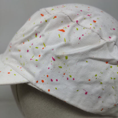 Sports Cap Army Cadeta Hat Multicolor OSFA Adjustable Splatter Paint Blank