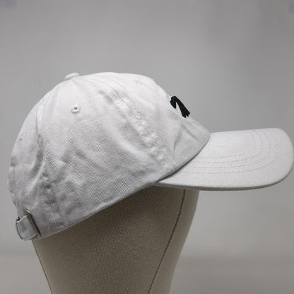 Mrs. Slideback Hat White One Size Solid Adjustable Embroidered 6 Panel