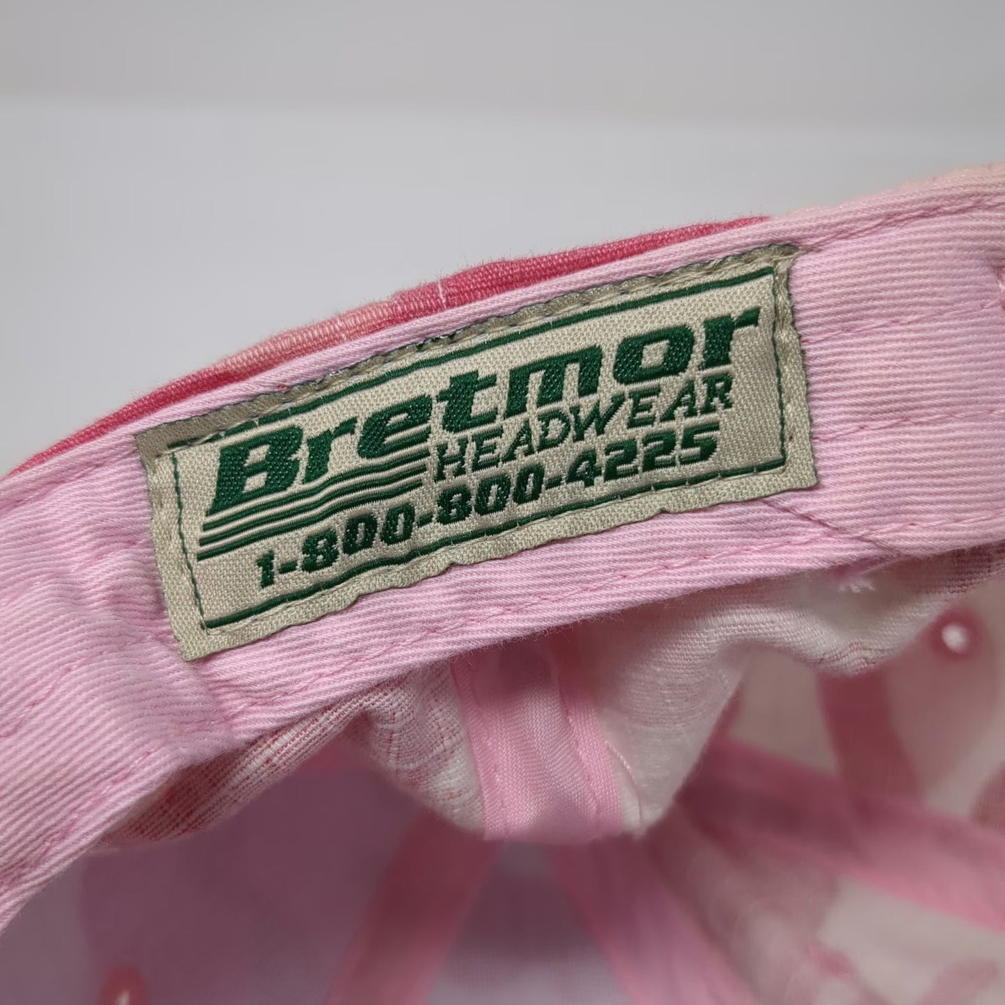 Bretmor Baseball Cap Pink White Red Camo One Size HCA Health System Virginia Hat