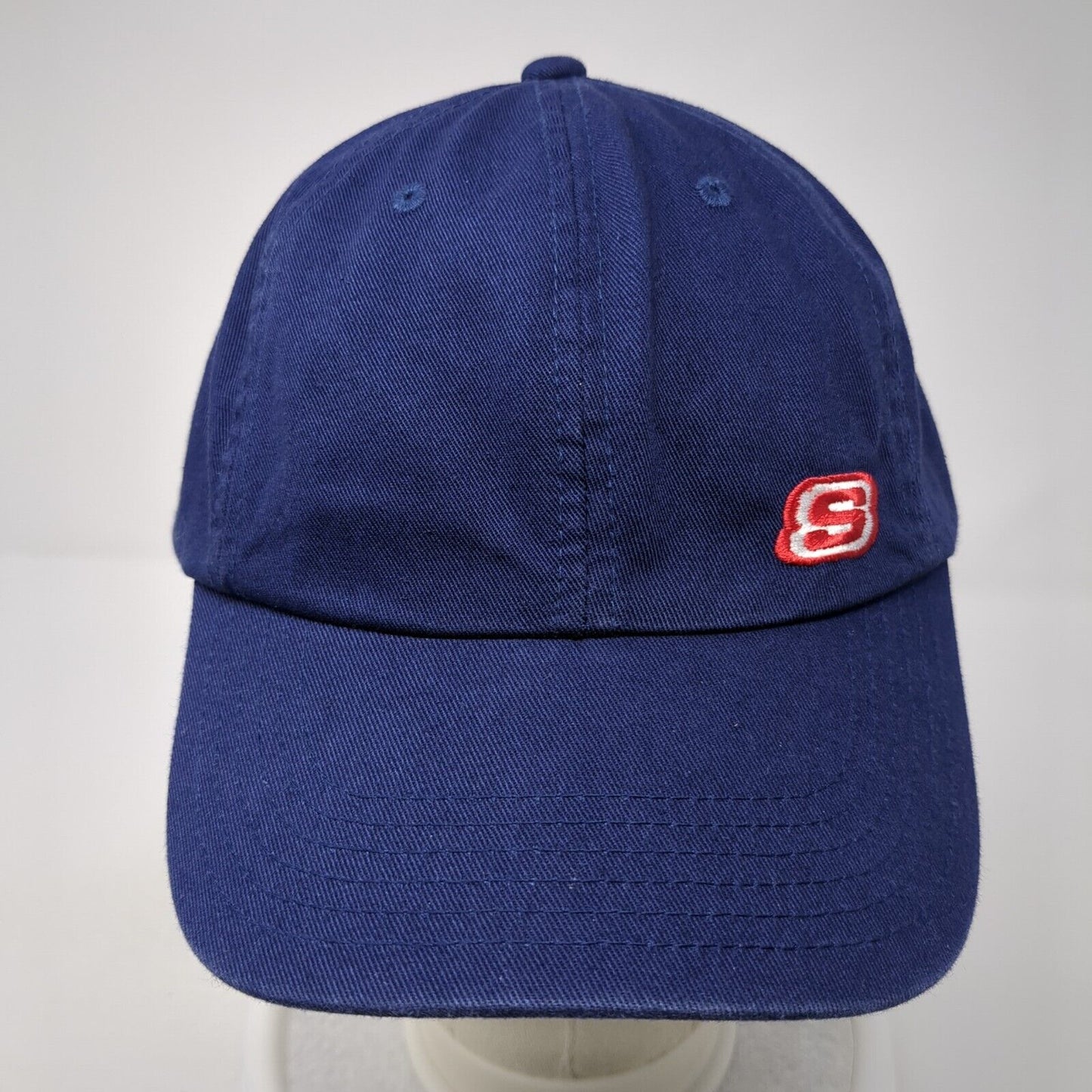 Skechers Slideback Hat Blue One Size Adjustable Embroidered S Logo