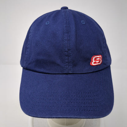 Skechers Slideback Hat Blue One Size Adjustable Embroidered S Logo