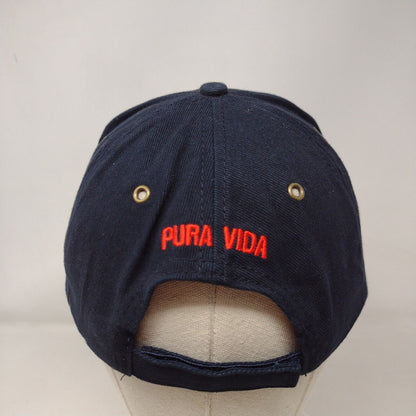 Best Original Costa Rica Genuine Feeling Strapback Hat Blue One Size Pura Vida