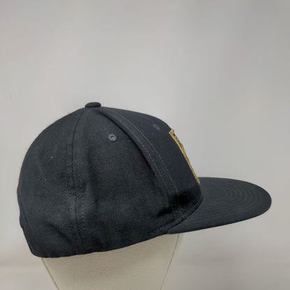 79 Au 196.97 Gold Snapback Hat Black One Size Embroidered Yupoong