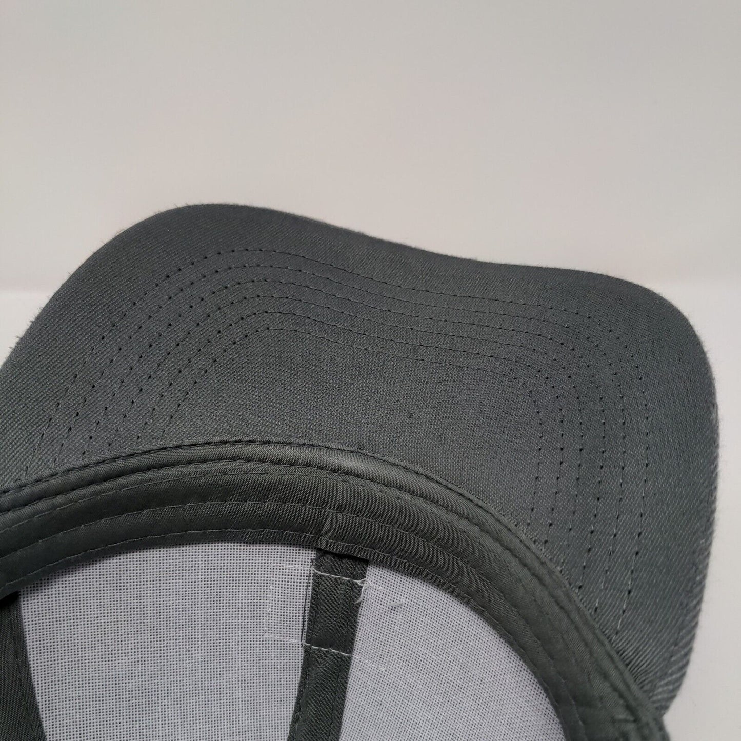 N'86 Brooklyn Twenty Strapback Hat Gray One Size Adjustable 6 Panel Polyester