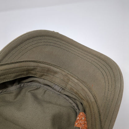 Squatters Beers Cadet Army Cap Green OS Adjustable Distressed District Threads