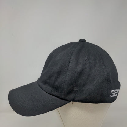 32 Degrees Slideback Hat Black One Size Solid Adjustable Embroidered