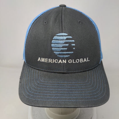 American Global Snapback Trucker Hat Multicolor One Size Mesh Back Richardson