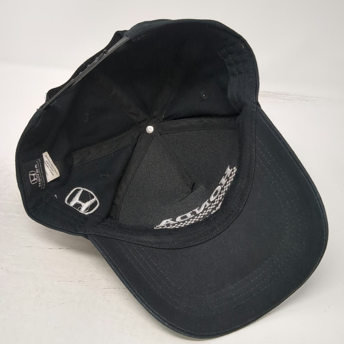 Honda 5 Panel Black One Size Snapback Japan Flag Hamamatsu Logo Motorsports Hat