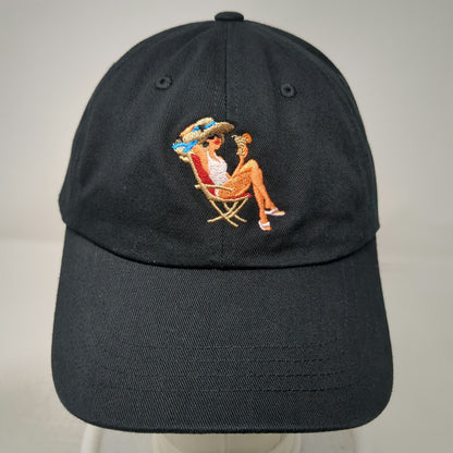 Yupoong Baseball Cap Black One Size Scandals 2022 Woman Beach Chair Graphic Hat