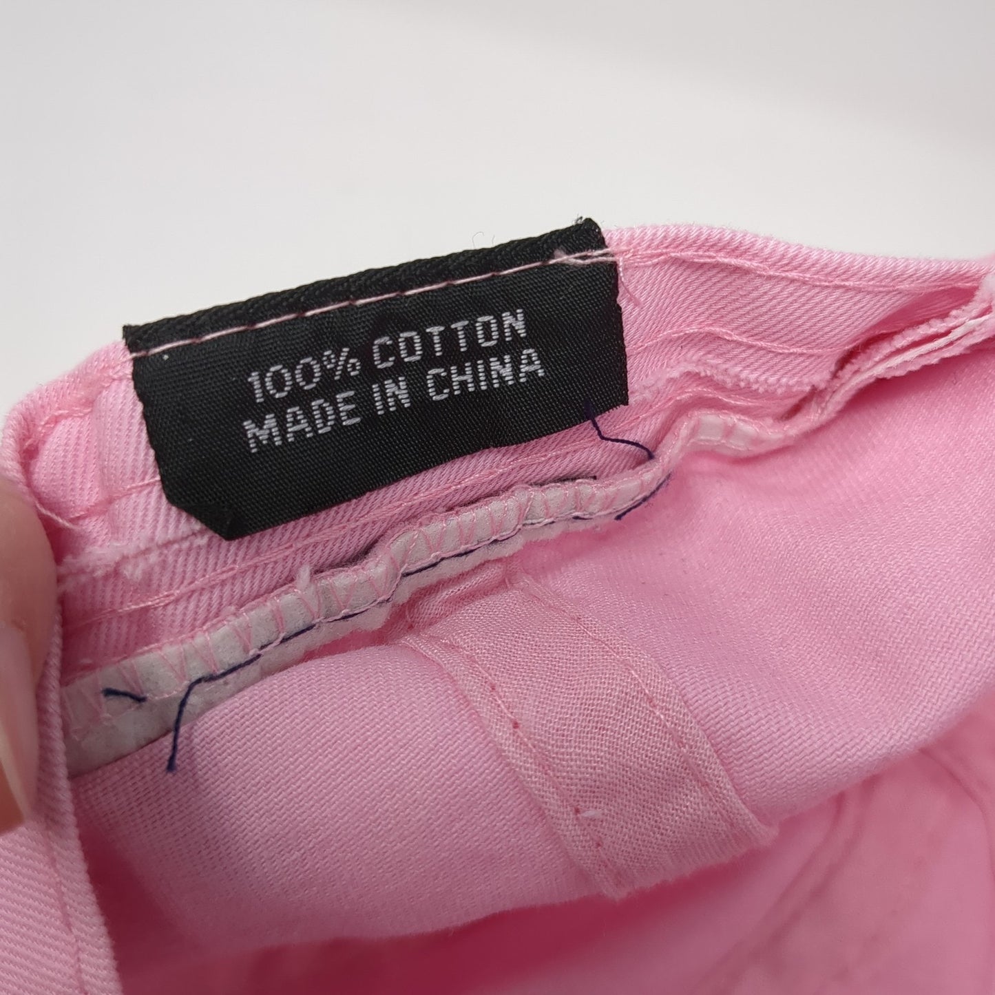 New York Est. 1625 Slideback Baseball Cap Pink One Size Adjustable by Elidan