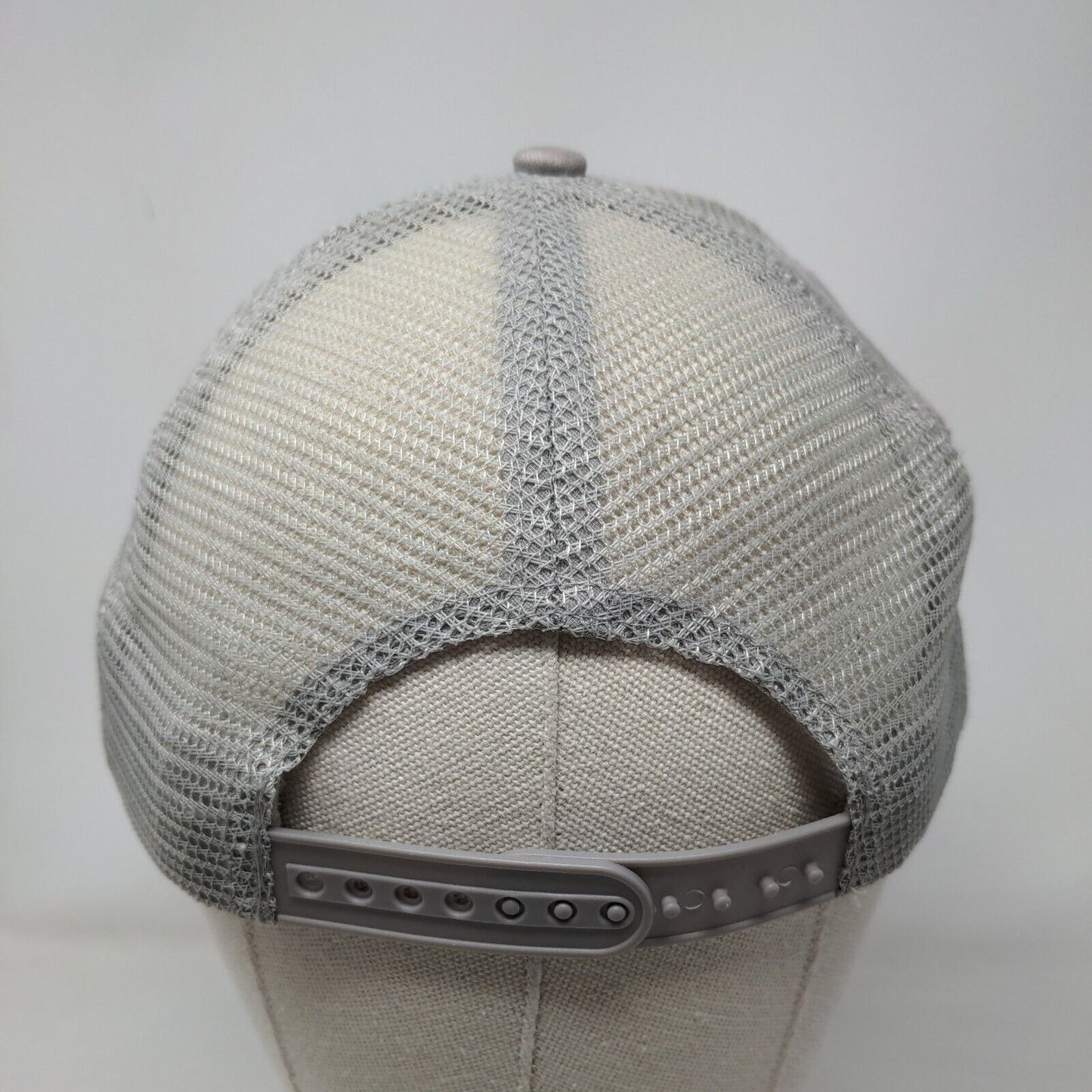 Lowe's 4Pros Snapback Mesh Back Trucker Hat Gray One Size Embroidered