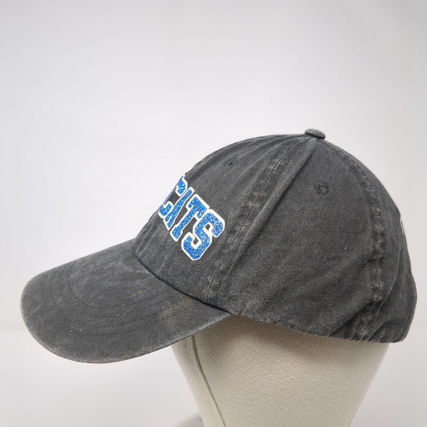 Wildcats Cheer Slideback Hat Gray One Size Adjustable Anvil 6 Panel