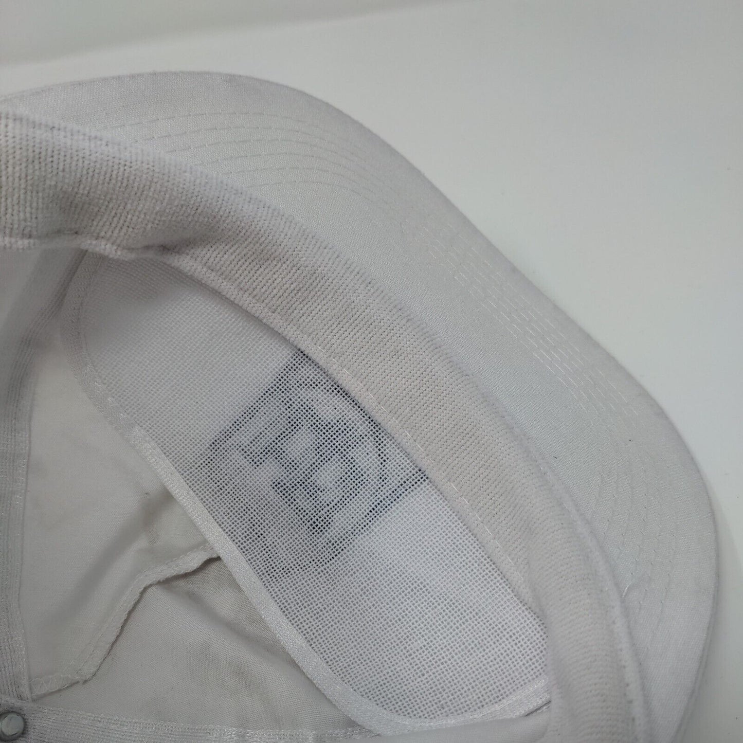 HR Hansen Rice Inc. General Contractor Snapback Rope Hat White OSFA