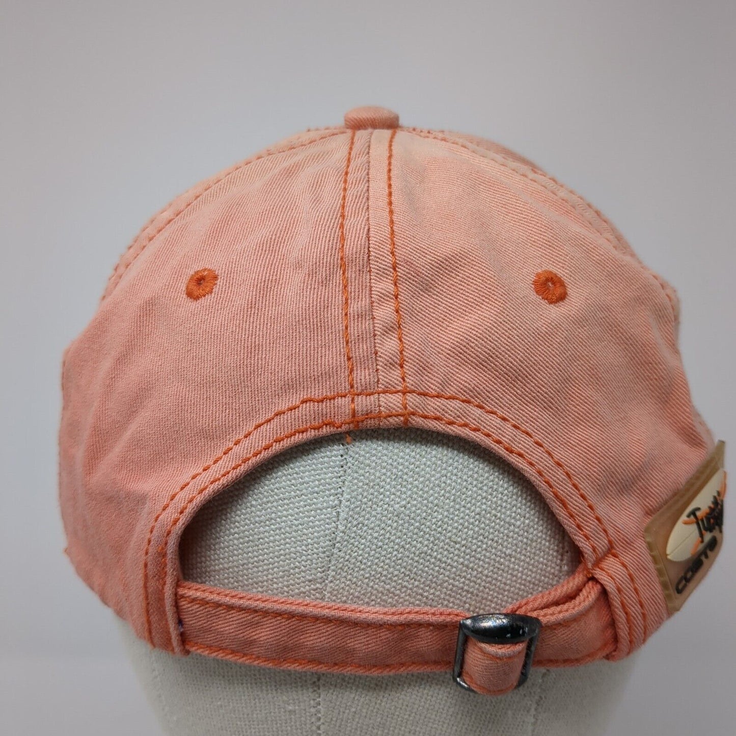 Pura Vida Slideback Hat Pink One Size Adjustable Costa Rica Embroidered