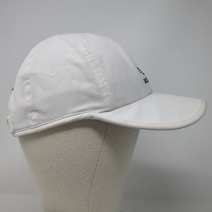 Adidas Baseball Cap White One Size Three Stripes Trefoil Logo Performance Hat