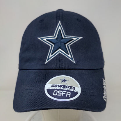 Dallas Cowboys Men's Slideback Hat Blue OSFA Embroidered Big Logo NFL