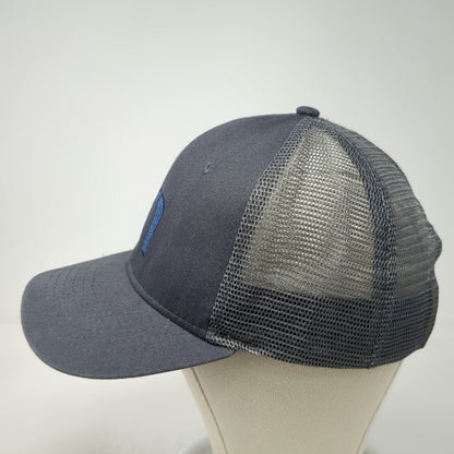 TravisMathew Trucker Hat Gray One Size Snapback Mesh Logo Short Par 4 Exclusive