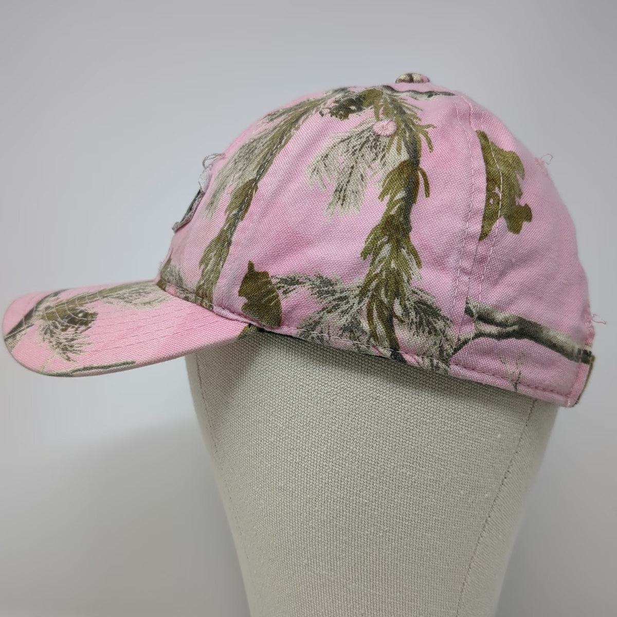 Outdoor Cap Sportsman's Warehouse Baseball Hat Pink Camo One Size Strapback Logo