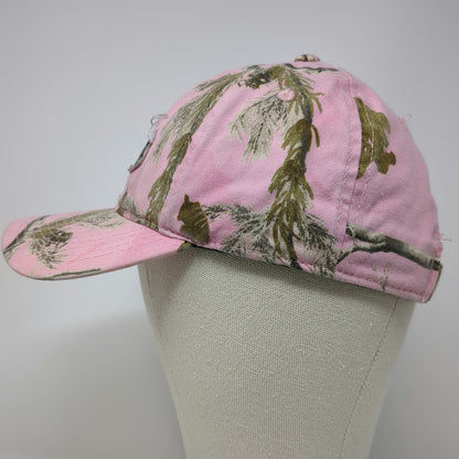 Outdoor Cap Sportsman's Warehouse Baseball Hat Pink Camo One Size Strapback Logo