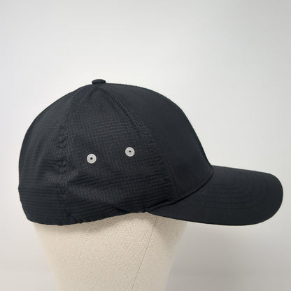 Arnold Silver Fitted Hat Black XL Solid Vent Holes Richardson Outdoor