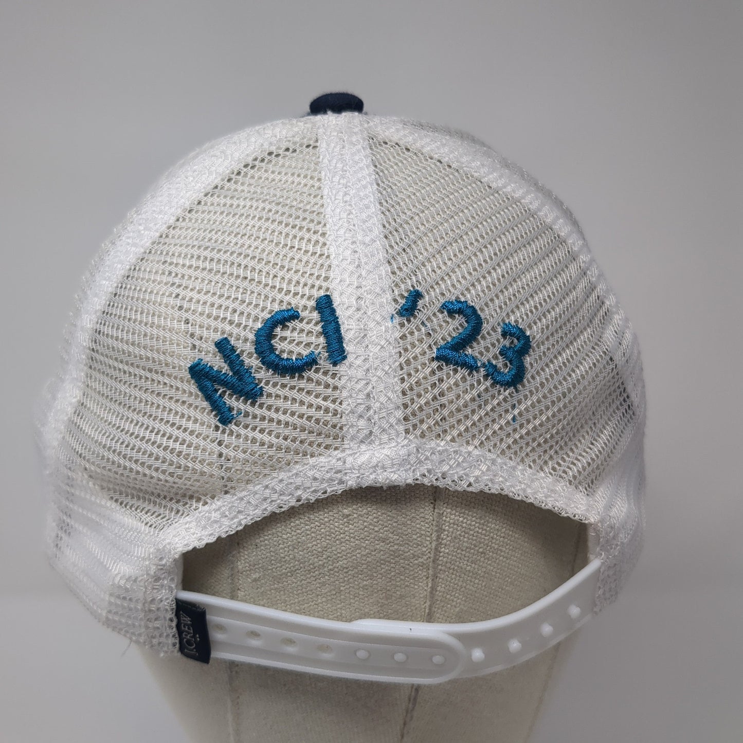 NIC '23 Snapback Trucker Hat Blue One Size Adjustable Embroidered Mesh Back