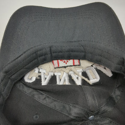 Canada Est. 1867 Slideback Baseball Cap Black One Size Adjustable Embroidered