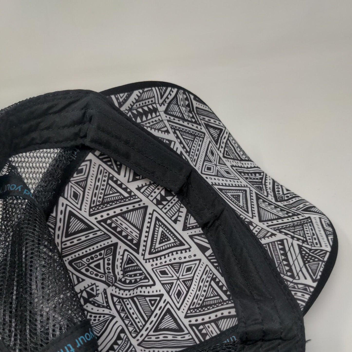 Turtle Fur Snapback Mesh Back Trucker Hat Black One Size Colorblock