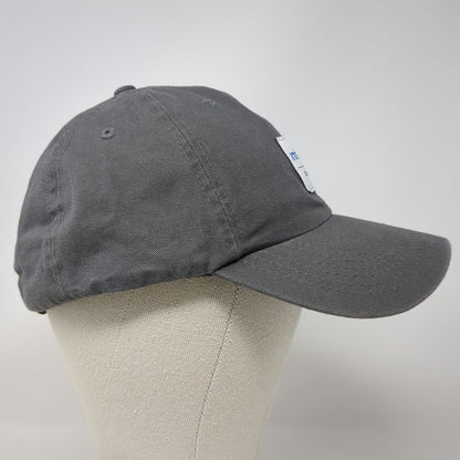Quake City Caps Baseball Cap Gray One Size Hat Intuit Est 1983 Patch Slideback