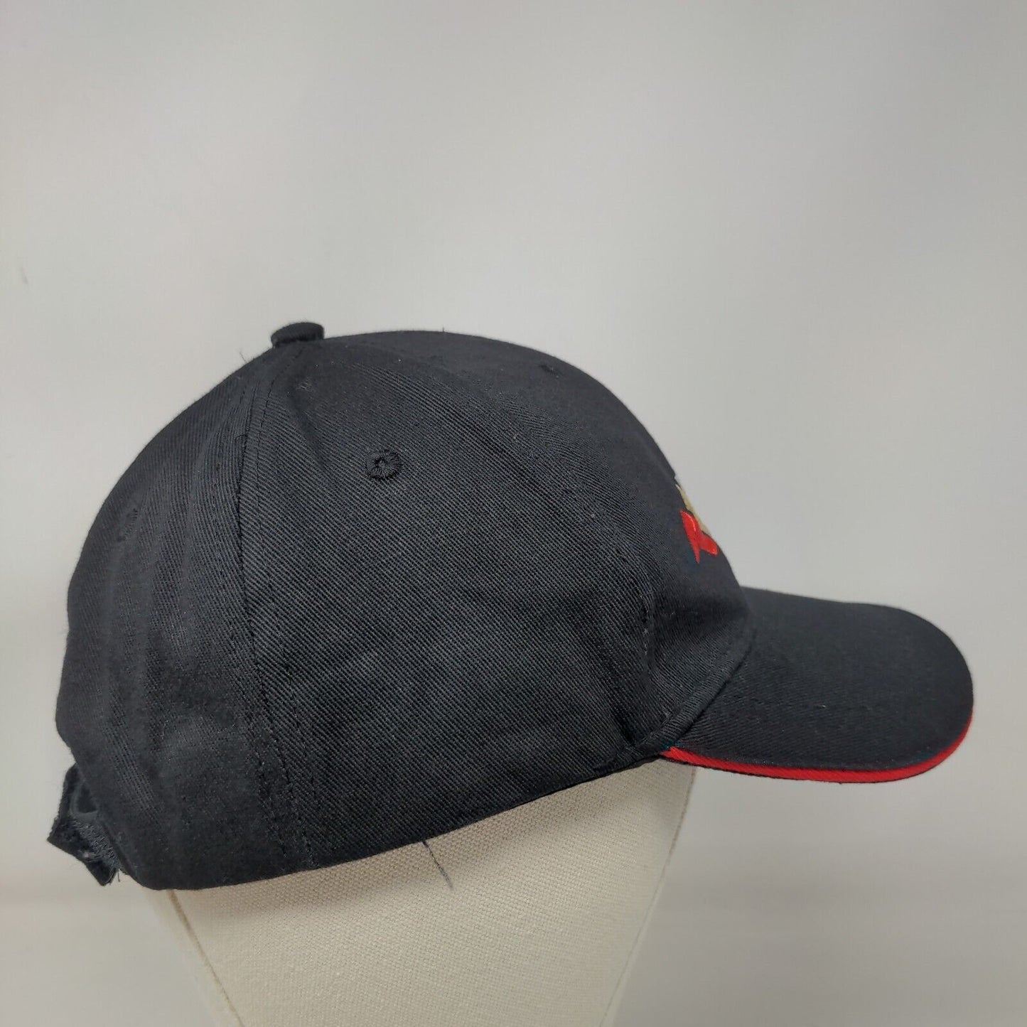 Rugged Ridge Your Adventure Strapback Hat Black One Size Embroidered