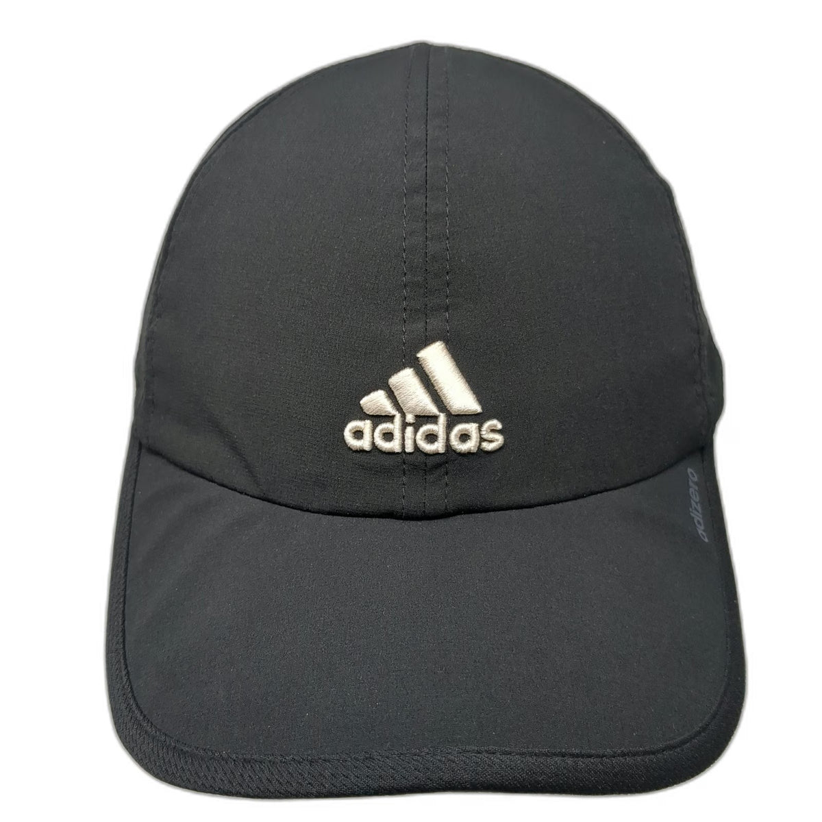 Adidas Baseball Cap Black One Size Adizero Climacool Curved Brim Slideback Hat