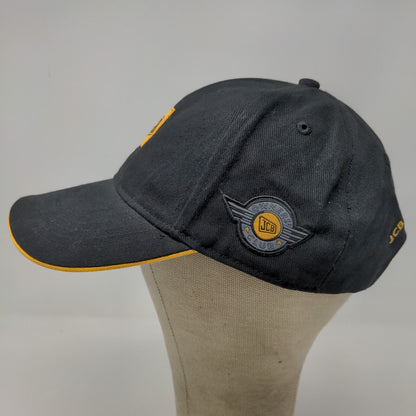 JCB Men's Slideback Hat Black Owners Club Member Embroidered Logo