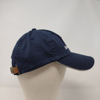 Washington Slideback Hat Blue OSFA Adjustable Embroidered Fahrenheit Cotton