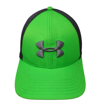 Under Armour Fitted Mesh Back Hat Multi M/L Colorblock Embroidered