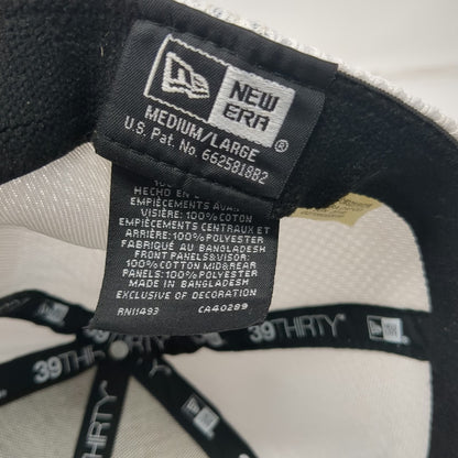 New Era 39THIRTY Baseball Cap Black L Mesh Stretch Fit Power Engineers Logo Hat