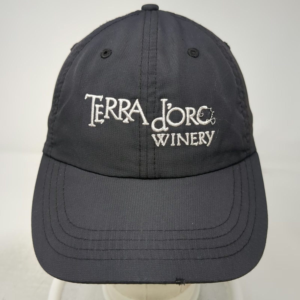 Ouray Terra d'Oro Winery Black Baseball Cap One Size Embroidered Adjustable Hat