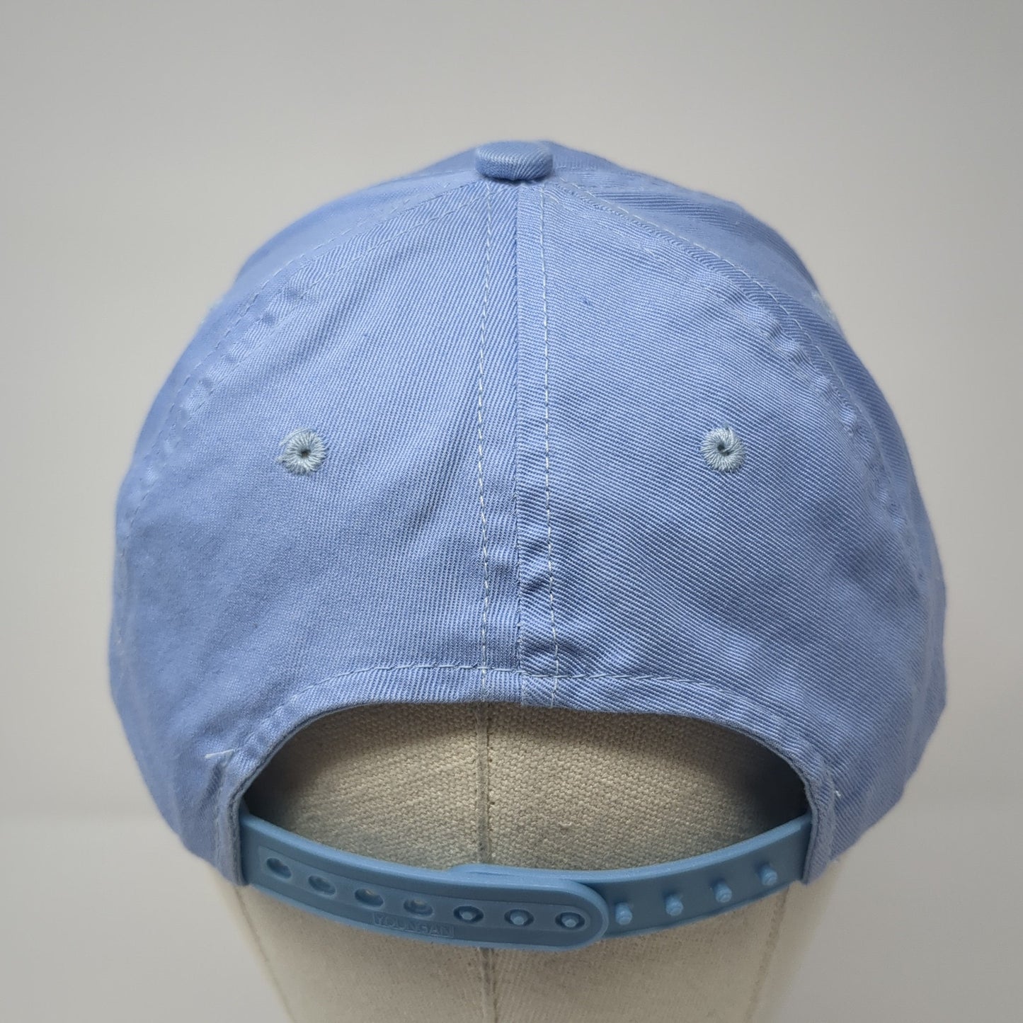 Hyvee Snapback Hat Blue One Size Adjustable Embroidered Young An Kudzu