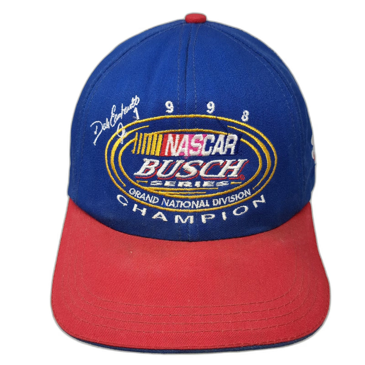 Chase Authentics Snapback Blue One Size Dale Earnhardt 1998 NASCAR Champion Hat