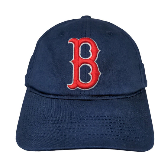 Outdoor Cap Men's Strapback Hat Blue S/M Embroidered Boston Red Sox Logo