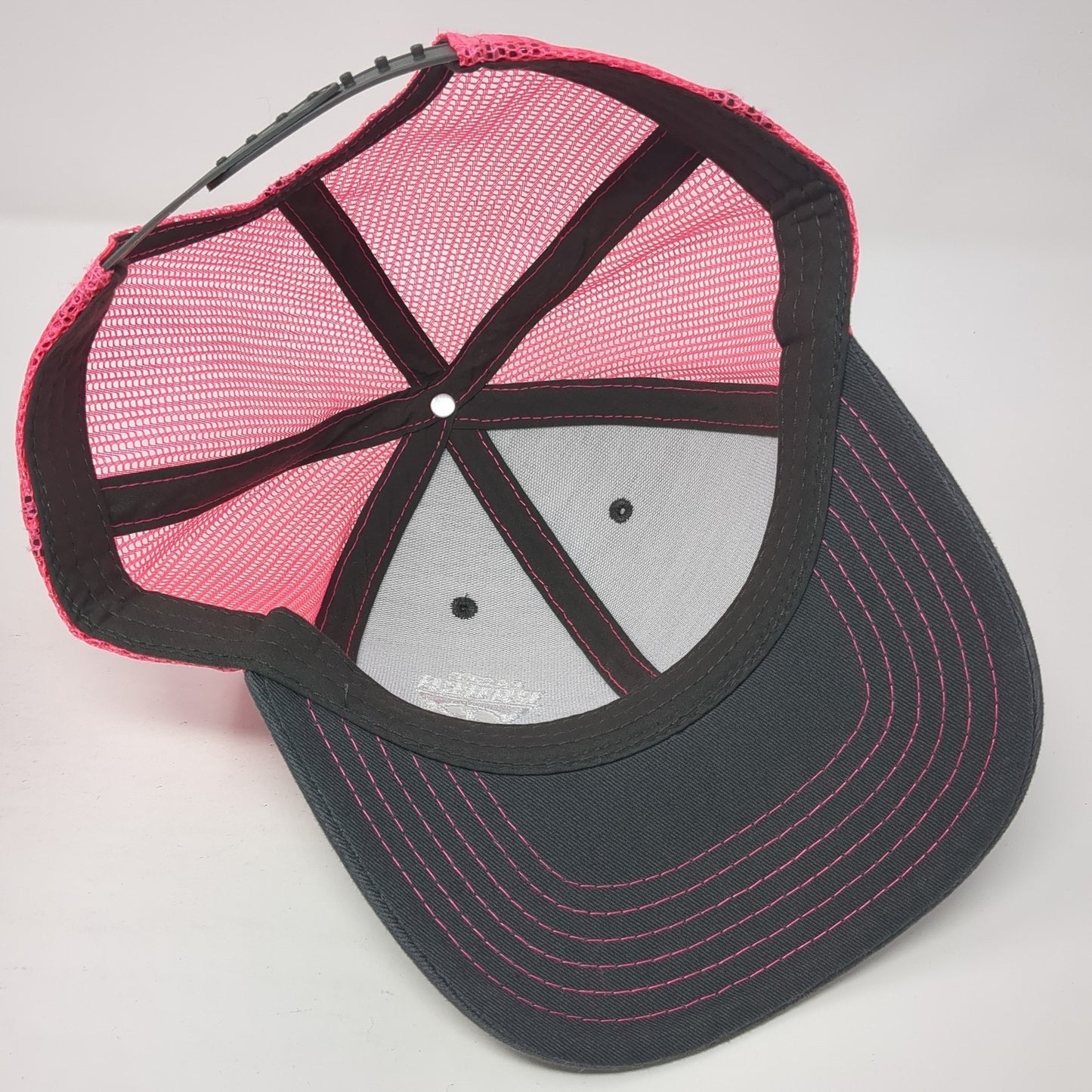 Eagle Rodeo Snapback Mesh Back Trucker Hat Multi One Size Colorblock