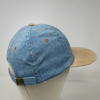 Mountain States Specialties Colorado Hat Baseball Cap Blue Beige One Size Denim
