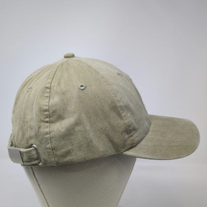 Cameo Aruba Palm Tree Beige Baseball Cap One Size Brushed Cotton Hat Slideback