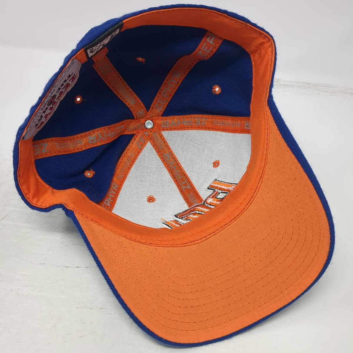 Boise State Broncos NCAA Zephyr Blue 7 1/4 Hat Cap Fitted Wool Horse Embroidered