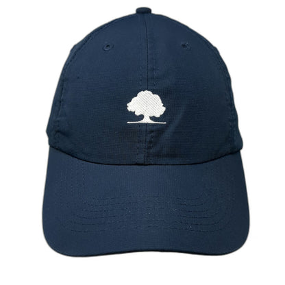 Imperial Baseball Cap Blue OSFM Polyester Tree Logo Slideback Performance Hat