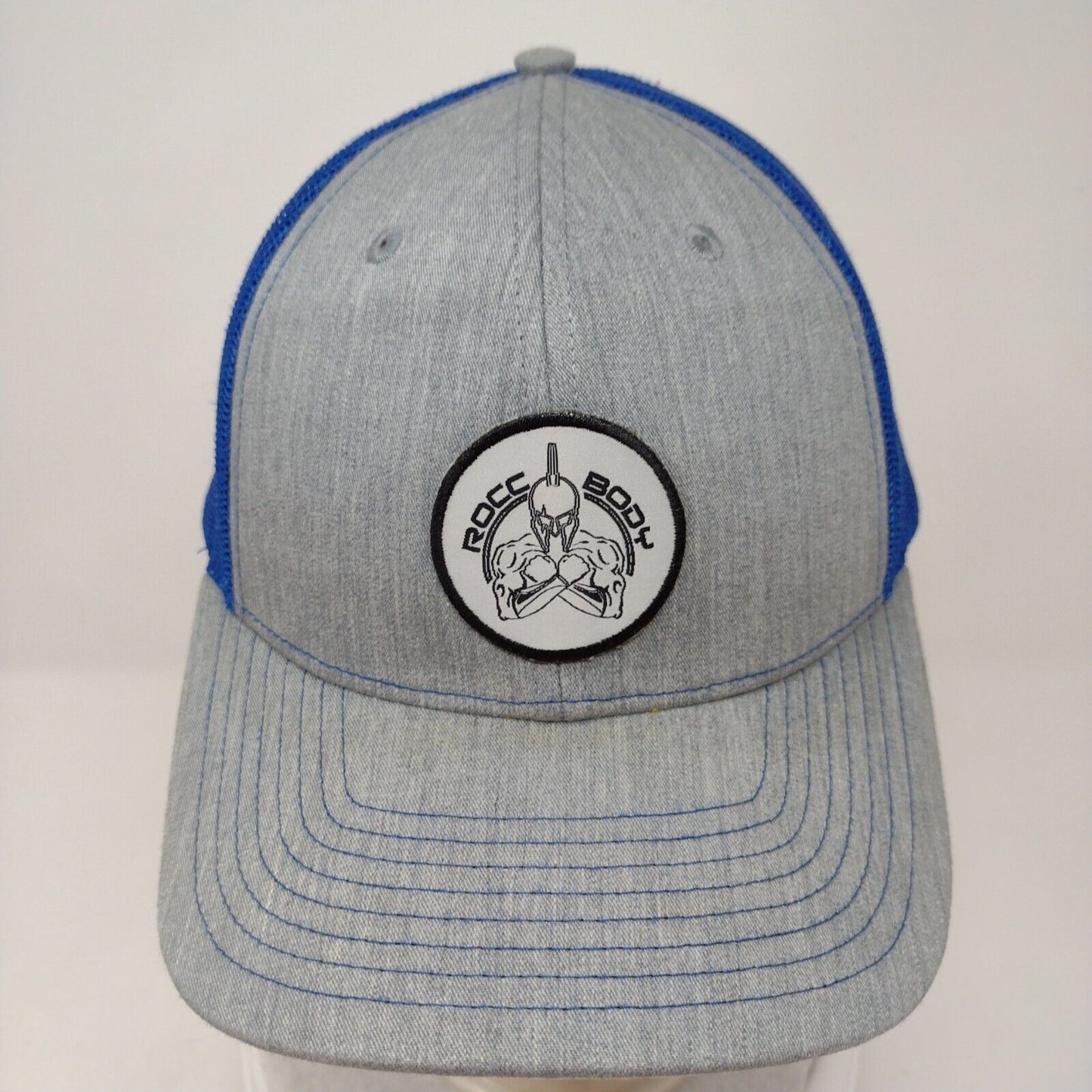 Rocc Body Patch Snapback Trucker Hat Multi OSFA Mesh Back Colorblock