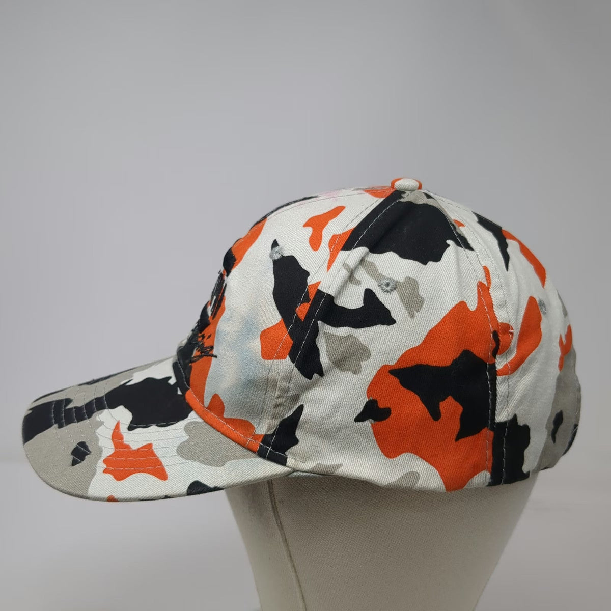 NAPA Racing Baseball Cap White Camo One Size Slideback Hat Cotton Racing Logo