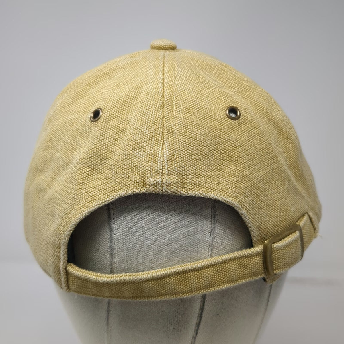 TechStyles Baseball Cap Beige One Size Mount Vernon Virginia Hat Slideback
