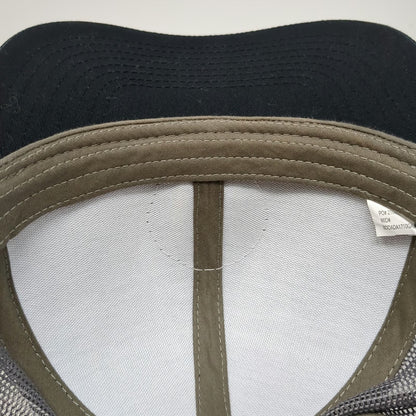 Pacific Headwear Trucker Hat Black Gray Orange One Size Mountain Brace Systems